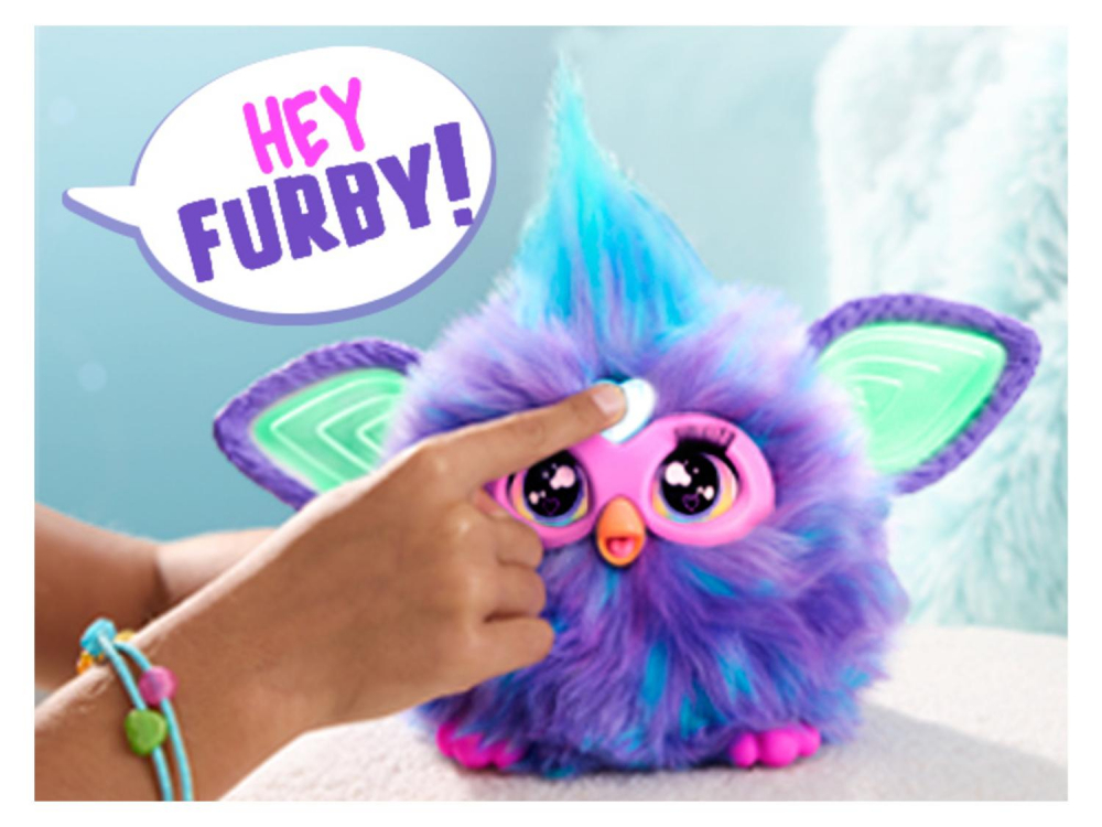 Jucarie interactiva Hasbro, Furby Boom Purple, 15 accesorii, Voice Activated Animatronic, mov, 6 ani+ [7]