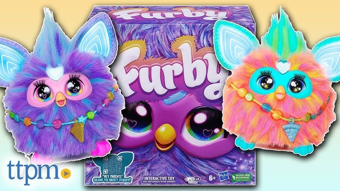 Jucarie interactiva Hasbro, Furby Boom Purple, 15 accesorii, Voice Activated Animatronic, mov, 6 ani+ [8]