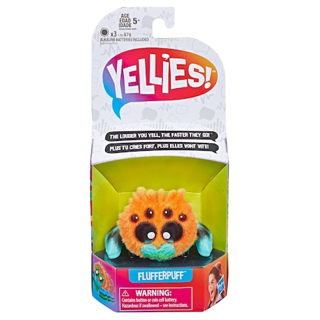 Jucarie interactiva paianjenul Yellies Flufferpuff, Hasbro [2]