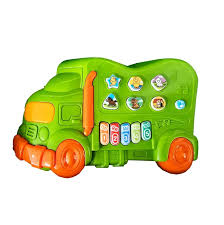 Jucarie Interactiva pentru Bebelusi - Pianina Electrica cu Animale tip Camion pentru Copii mici - Joaca prin Invatare - Lumini și Sunete [4]