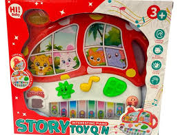 Jucarie Interactiva pentru Bebelusi - Pianina Electrica cu Animale tip Ciupercuta  pentru Copii mici - Joaca prin Invatare - Lumini și Sunete [2]