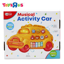 Jucarie Interactiva pentru Bebelusi - Pianina Electrica  tip Masinuta  pentru Copii mici - Joaca prin Invatare - Lumini și Sunete [2]