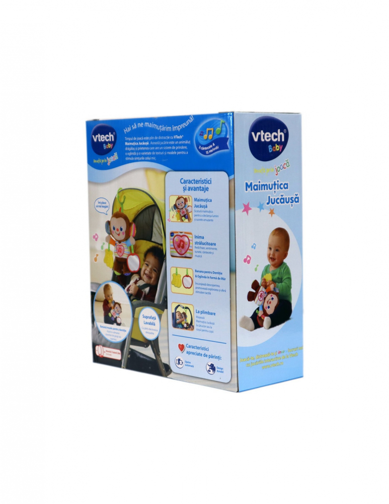 Jucarie Interactiva pentru Bebelusi  Vtech - Maimutica Jucausa - Bebe Invata prin Joaca [2]
