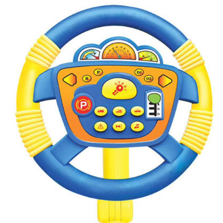 Jucarie Interactiva pentru copii ,  Volan Multifunctional cu suport si rotire la 360 grade, 25x46cm [2]