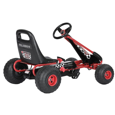 Kart cu pedale pentru copii varsta 3-8 ani, Greutate Maxima Suportata este de 50 Kg [4]