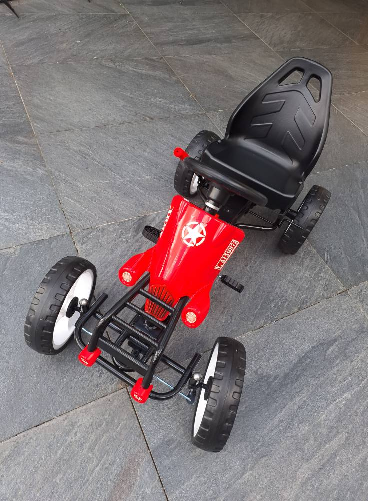 Kart  pentru Copii cu Pedale – Frana si Scaun Reglabil - Force Army [4]