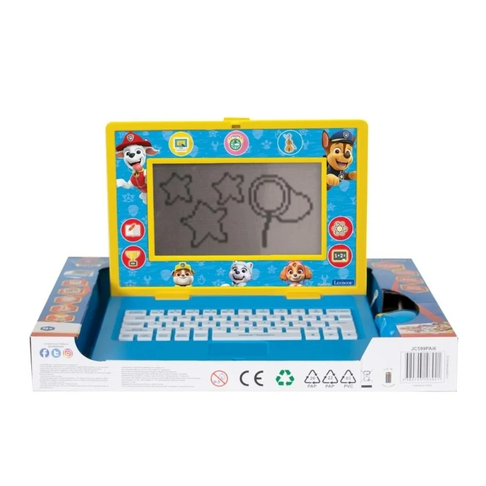Laptop Educational Lexibook, Paw Patrol, 170 de Activitati, versiunea 2024 [2]