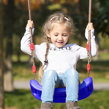 Leagan de gradina pentru copii, Zola®, albastru, greutate maxima 100 kg [4]