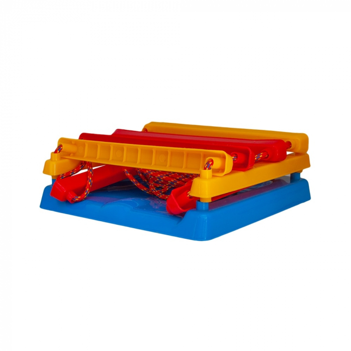 Leagan pentru copii din plastic multicolor, 36cm x 32cm x 22,7cm, Nebunici [1]