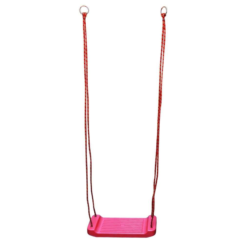 Leagan pentru Copii  Tip Placa, Interior sau Exterior , Franghii Rezistente cu Inele Metalice , Greutate maxima 60 Kg - Roz [3]