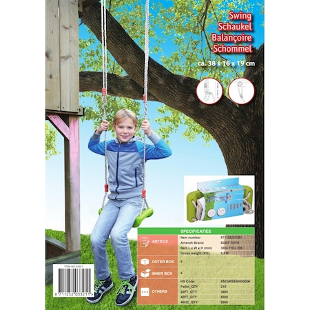 Leagan plastic cu sfoara, Verde [4]