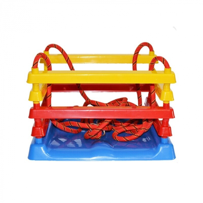 Leagan pentru copii din plastic multicolor, 36cm x 32cm x 22,7cm, Nebunici [3]