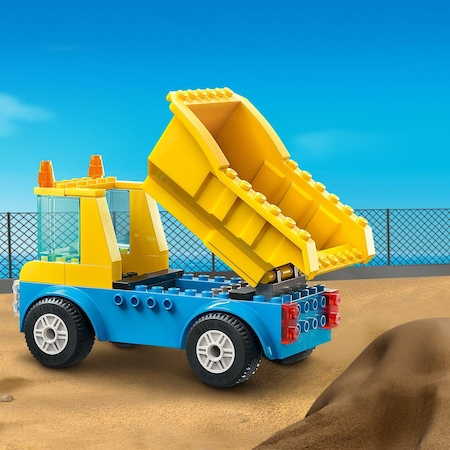 LEGO® City - Camioane de constructie si macara cu bila pentru demolari 60391, 235 piese [8]
