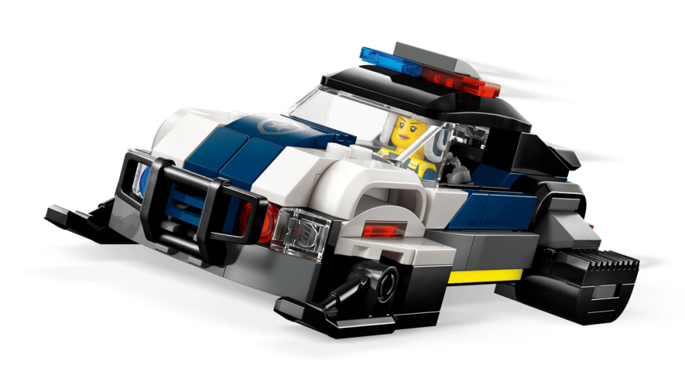 LEGO® City - Custom Police Car Garage - Garaj Personalizat pentru Mașini de Poliție - 489 Piese, 6 Ani + [12]