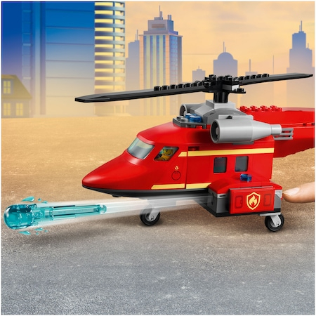 LEGO City Fire - Elicopter de pompieri 60281, 212 piese [4]