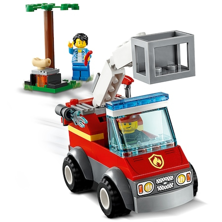 LEGO City Fire - Stingerea incendiului de la gratar 60212, 64 piese [3]