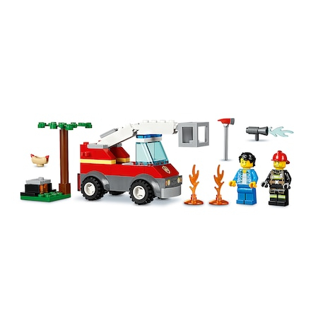LEGO City Fire - Stingerea incendiului de la gratar 60212, 64 piese [2]