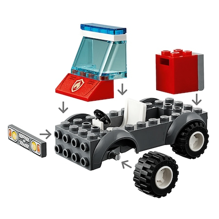 LEGO City Fire - Stingerea incendiului de la gratar 60212, 64 piese [6]