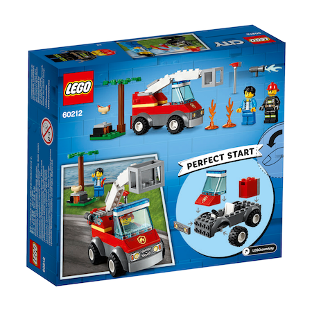 LEGO City Fire - Stingerea incendiului de la gratar 60212, 64 piese [7]