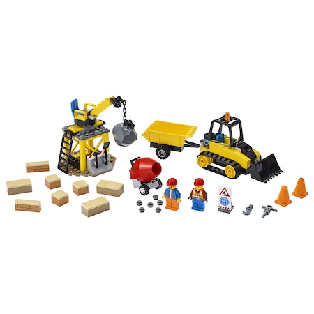 LEGO City Great Vehicles - Buldozer pentru constructii 60252, 126 piese [5]