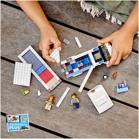LEGO City Great Vehicles - Rulota de vacanta 60283, 190 piese [8]