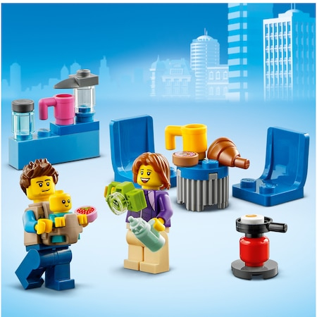 LEGO City Great Vehicles - Rulota de vacanta 60283, 190 piese [5]