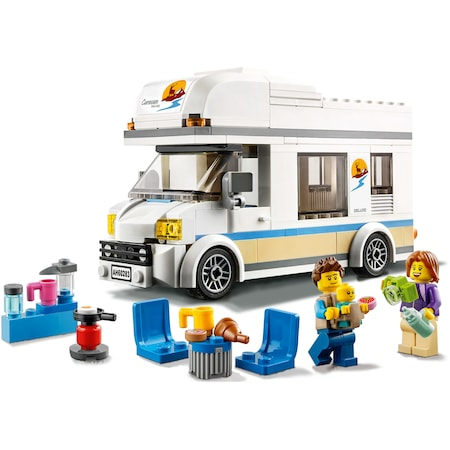LEGO City Great Vehicles - Rulota de vacanta 60283, 190 piese [9]