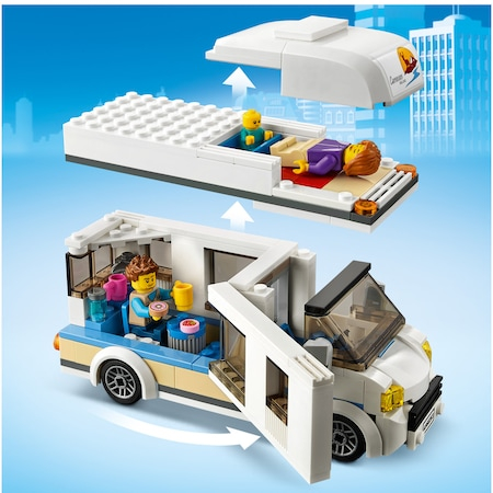 LEGO City Great Vehicles - Rulota de vacanta 60283, 190 piese [6]