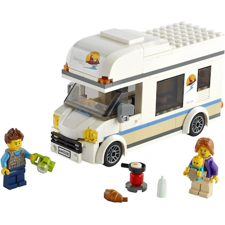 LEGO City Great Vehicles - Rulota de vacanta 60283, 190 piese [2]