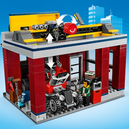 LEGO City Nitro Wheels - Atelier de tuning 60258, 897 piese [8]