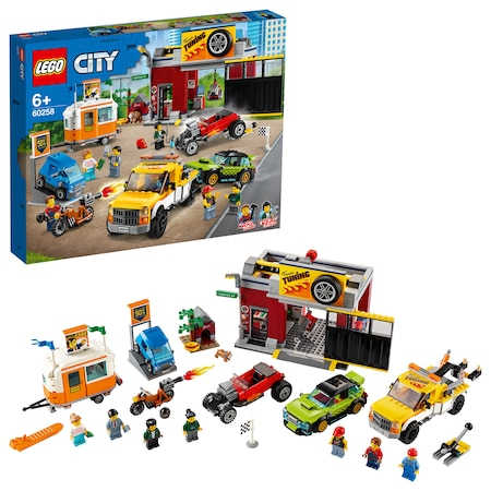 LEGO City Nitro Wheels - Atelier de tuning 60258, 897 piese [10]