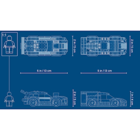 LEGO City Nitro Wheels - Masini de curse 60256, 190 piese [14]