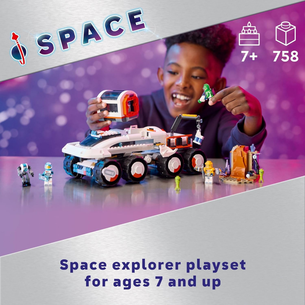 LEGO® City - Planet Big Rover,  Misiuni de Explorare în Spațiul Cosmic ,,  Discover a Galaxy Space X "  758 Piese [4]