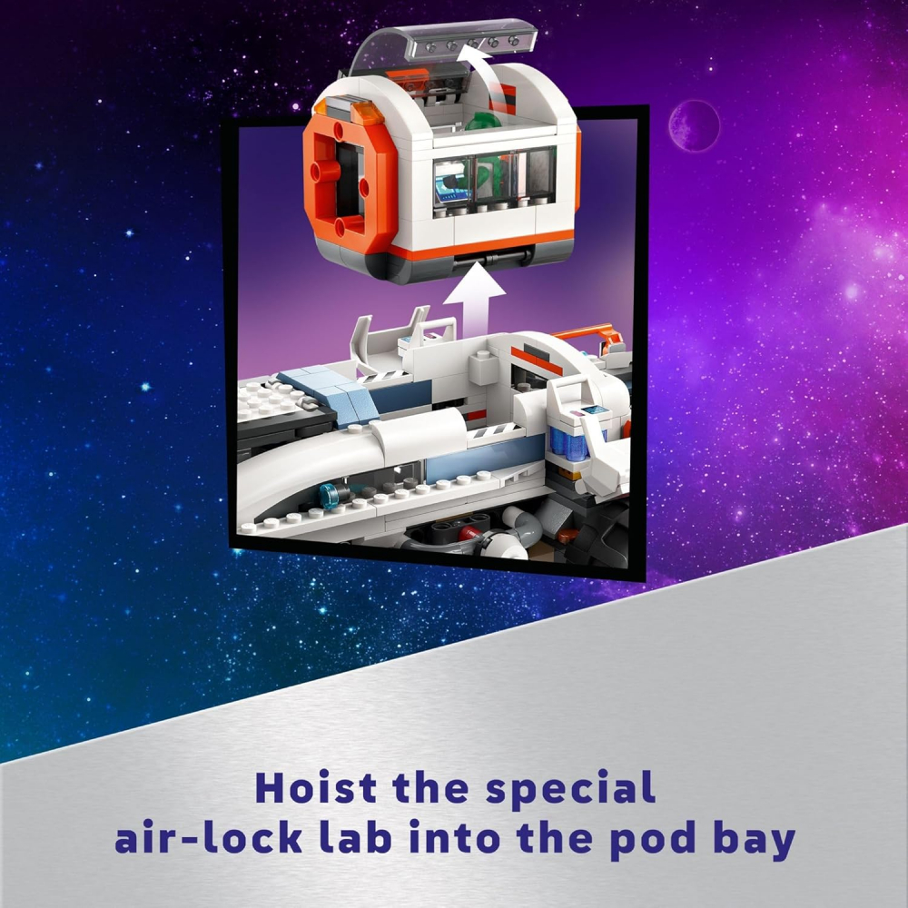 LEGO® City - Planet Big Rover,  Misiuni de Explorare în Spațiul Cosmic ,,  Discover a Galaxy Space X "  758 Piese [7]