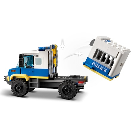 LEGO City Police - Transportul prizonierilor politiei 60276, 244 piese [10]