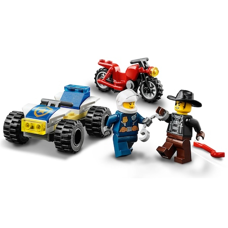 LEGO City Police - Urmarire cu elicopterul politiei 60243, 212 piese [4]