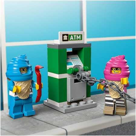 LEGO® City - Politia in urmarirea furgonetei cu inghetata 60314, 317 piese [9]