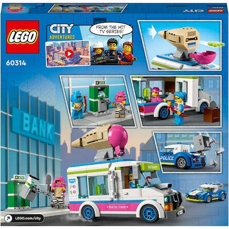 LEGO® City - Politia in urmarirea furgonetei cu inghetata 60314, 317 piese [6]
