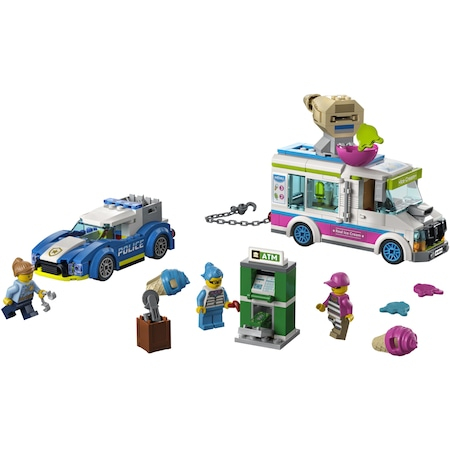 LEGO® City - Politia in urmarirea furgonetei cu inghetata 60314, 317 piese [5]