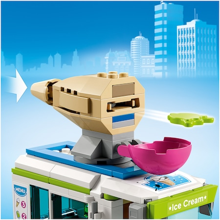 LEGO® City - Politia in urmarirea furgonetei cu inghetata 60314, 317 piese [8]