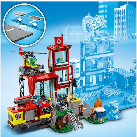 LEGO® City - Remiza de pompieri 60320, 540 piese [7]