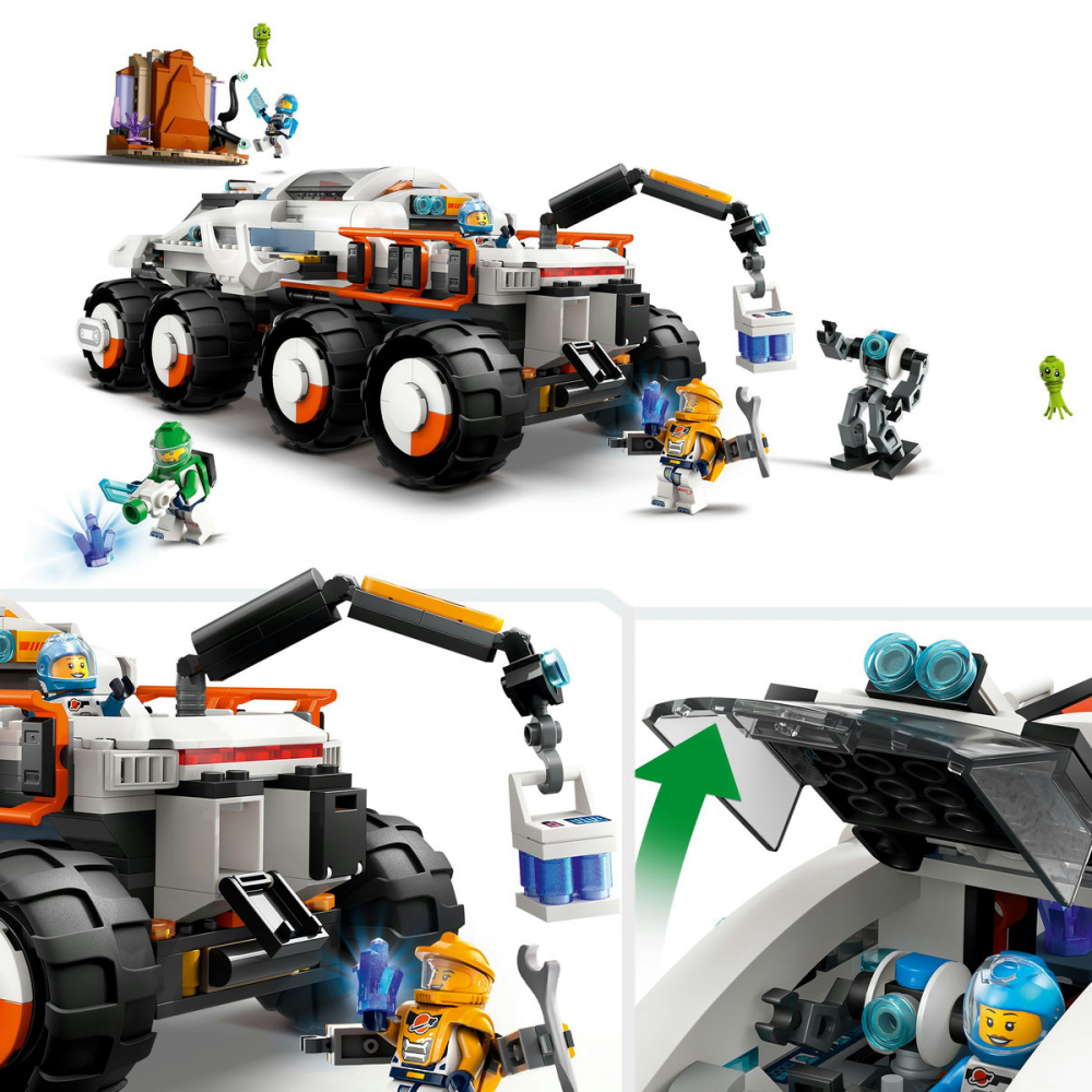 LEGO® City - Planet Big Rover,  Misiuni de Explorare în Spațiul Cosmic ,,  Discover a Galaxy Space X "  758 Piese [12]