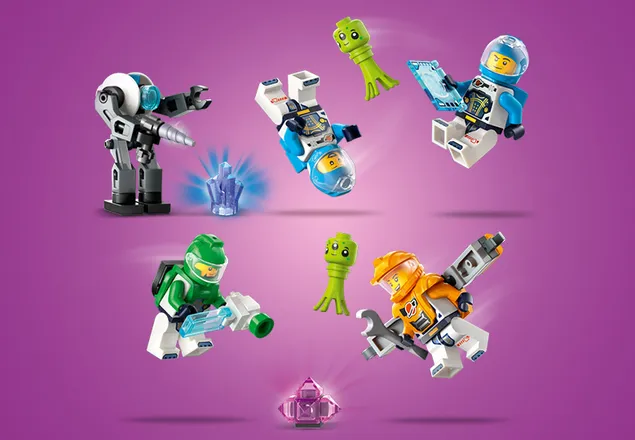 LEGO® City - Planet Big Rover,  Misiuni de Explorare în Spațiul Cosmic ,,  Discover a Galaxy Space X "  758 Piese [17]