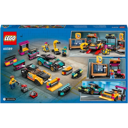 LEGO® City - Service pentru personalizarea masinilor 60389, 507 piese [10]