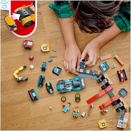 LEGO® City - Service pentru personalizarea masinilor 60389, 507 piese [20]