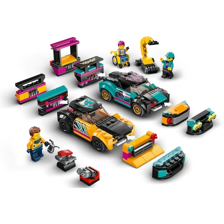 LEGO® City - Service pentru personalizarea masinilor 60389, 507 piese [13]