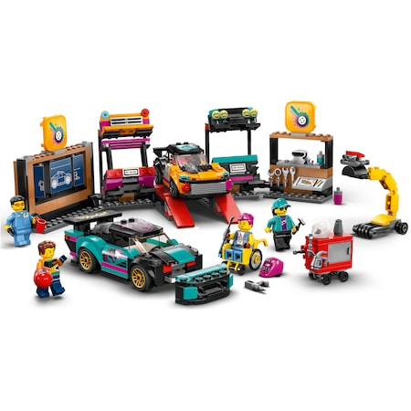 LEGO® City - Service pentru personalizarea masinilor 60389, 507 piese [11]