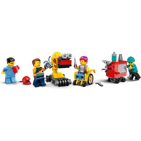 LEGO® City - Service pentru personalizarea masinilor 60389, 507 piese [12]