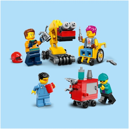 LEGO® City - Service pentru personalizarea masinilor 60389, 507 piese [16]