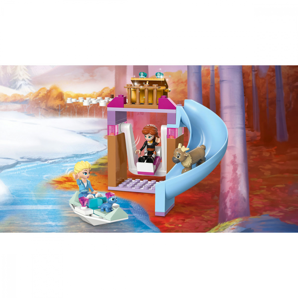 LEGO Disney -  Aventura Castelului  Turn al  Elsei din Regatul de Gheata 43238, 163 piese [10]